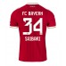 Bayern Munich Ismael Saibari #34 Domácí Dres 2026-27 Krátkým Rukávem Bayern Munich Ismael Saibari #34 Domácí Dres 2026-27 Krátkým Rukávem